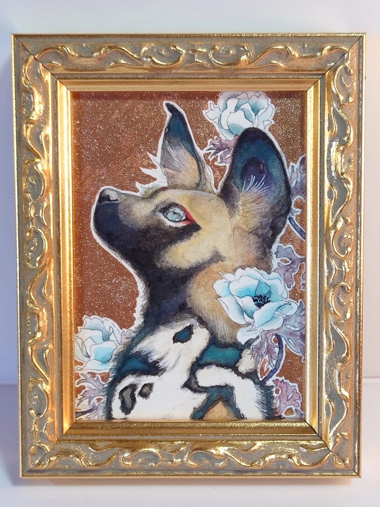 直筆ATC「風薫る」