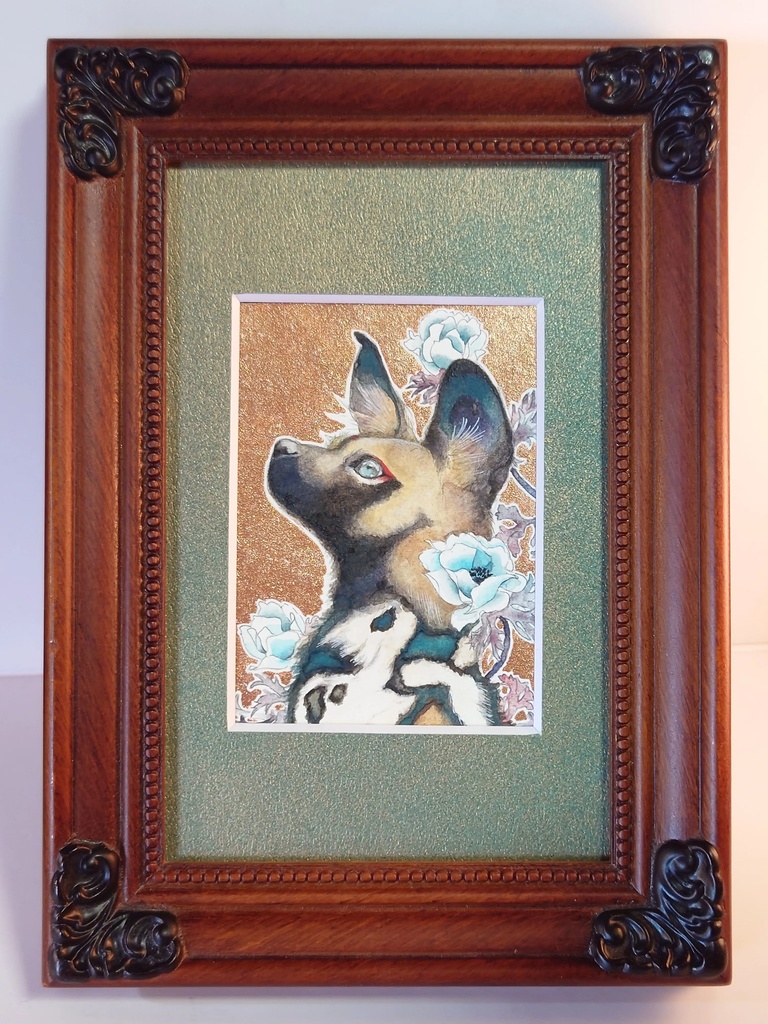 直筆ATC「風薫る」