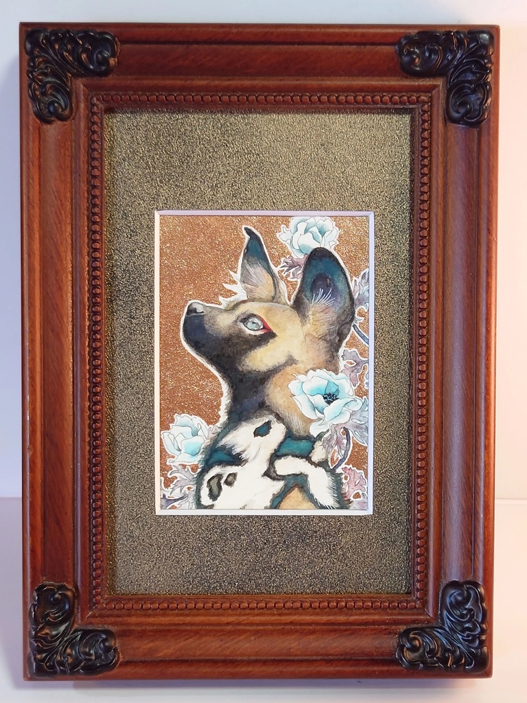 直筆ATC「風薫る」