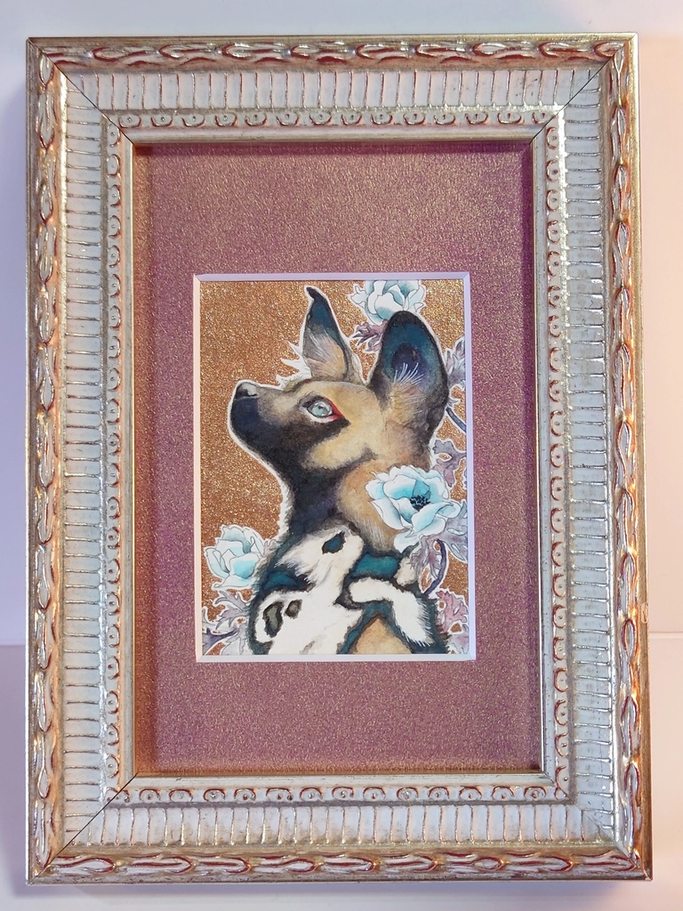 直筆ATC「風薫る」