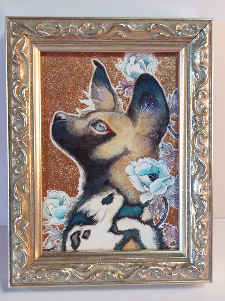 直筆ATC「風薫る」