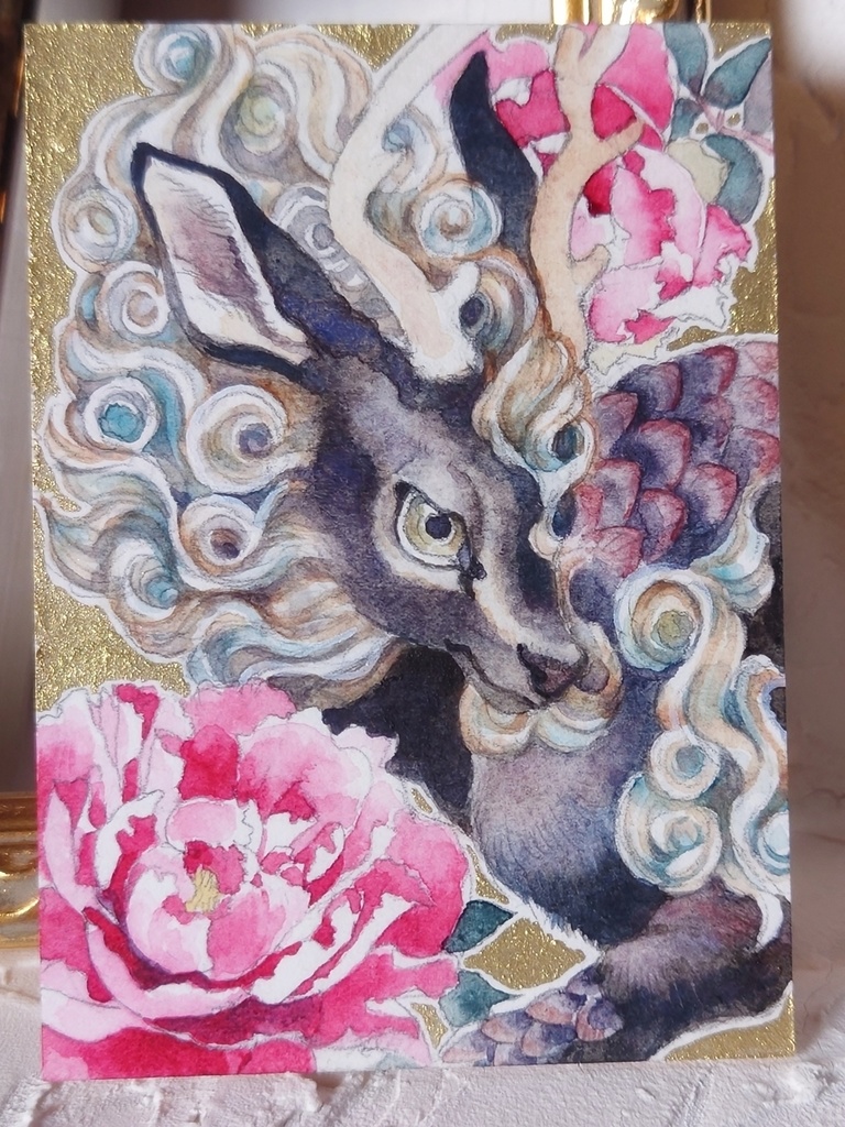 直筆ATC「双王」