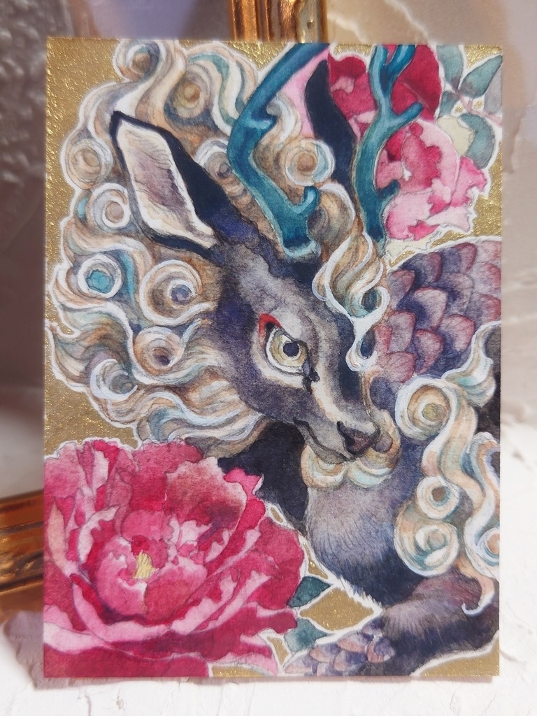 直筆ATC「双王」