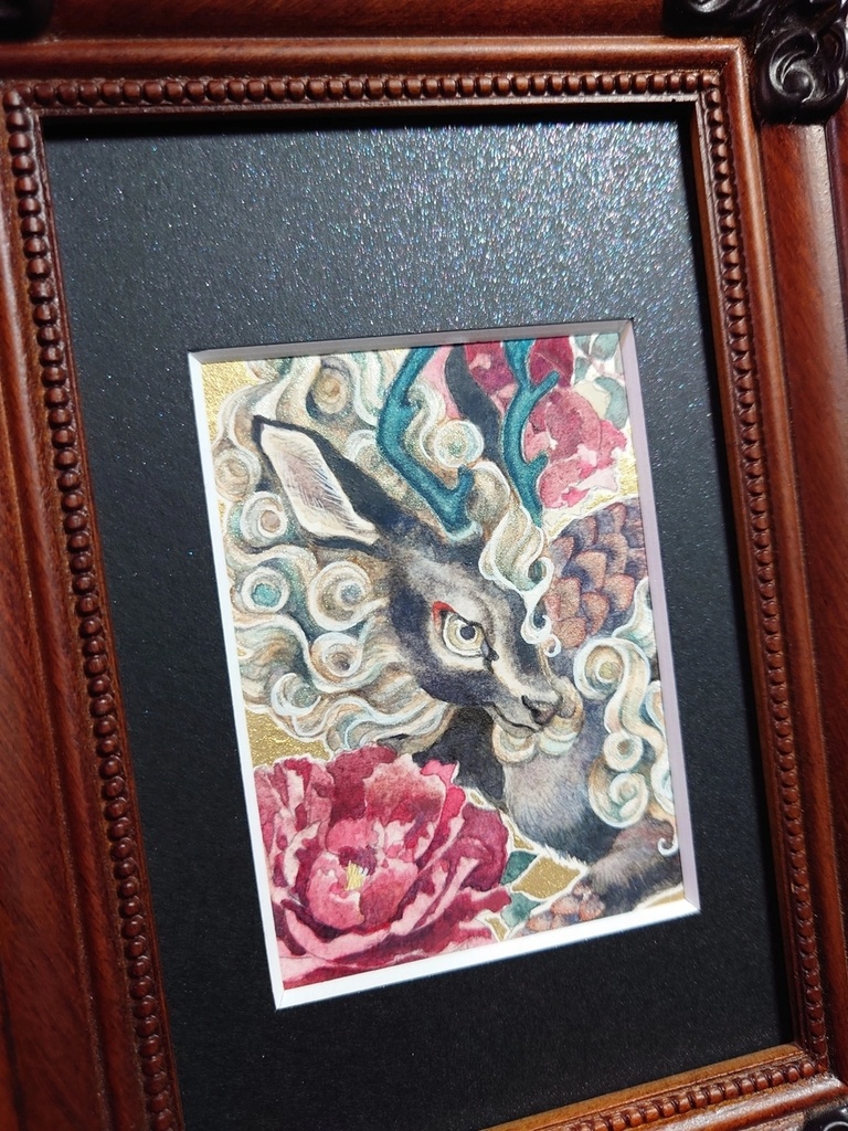 直筆ATC「双王」