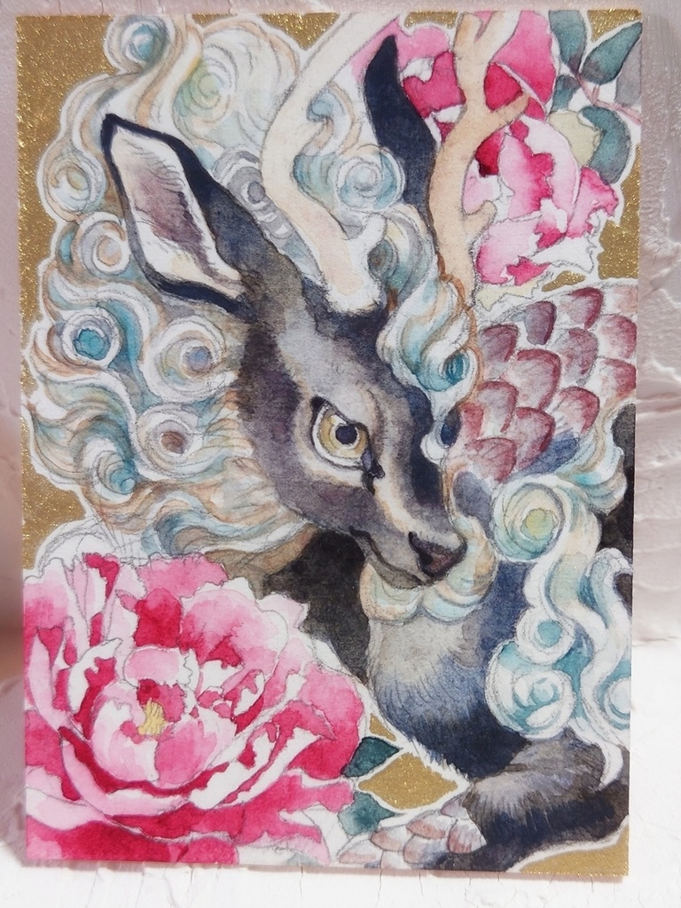 直筆ATC「双王」