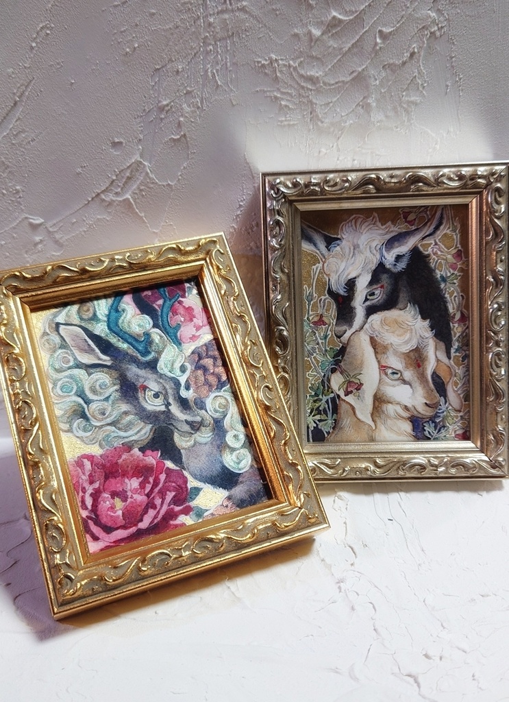 直筆ATC「双王」