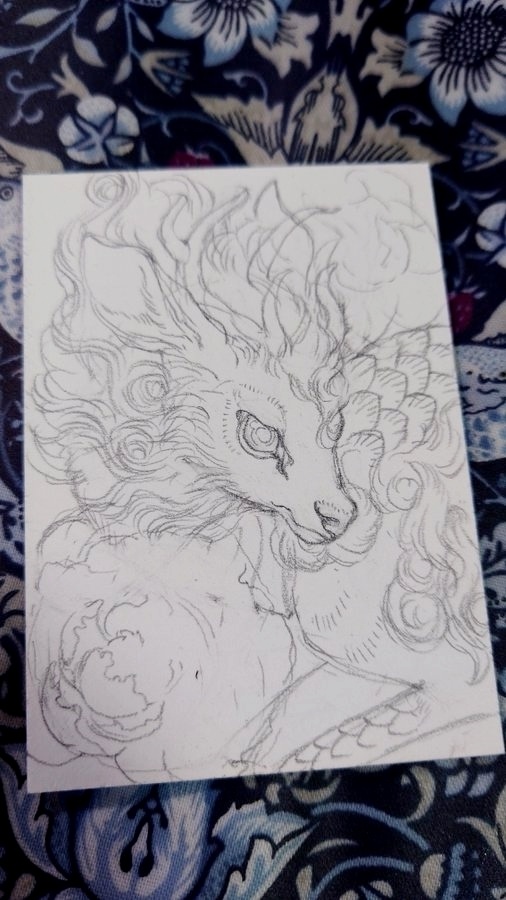 直筆ATC「双王」