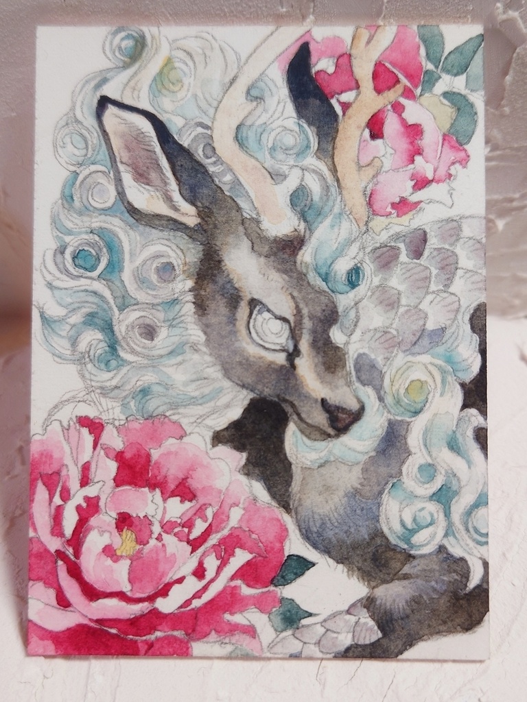 直筆ATC「双王」