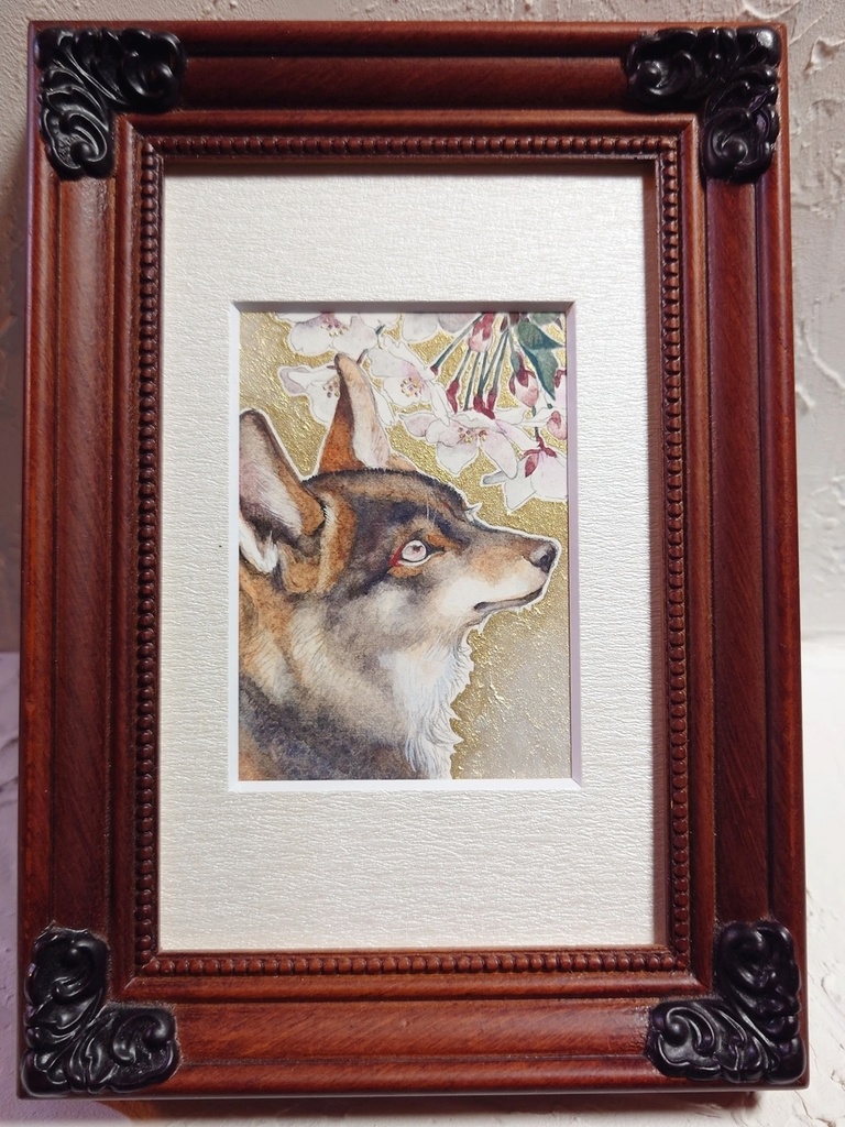 直筆ATC「初桜」