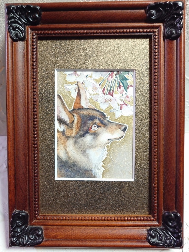 直筆ATC「初桜」