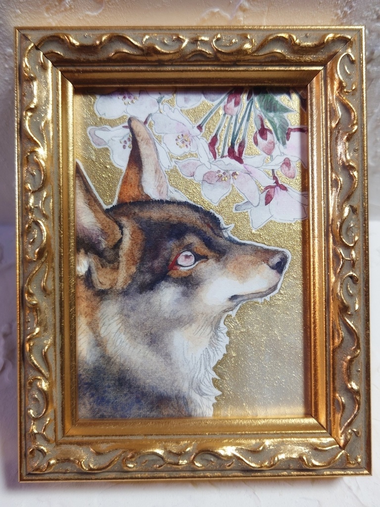 直筆ATC「初桜」