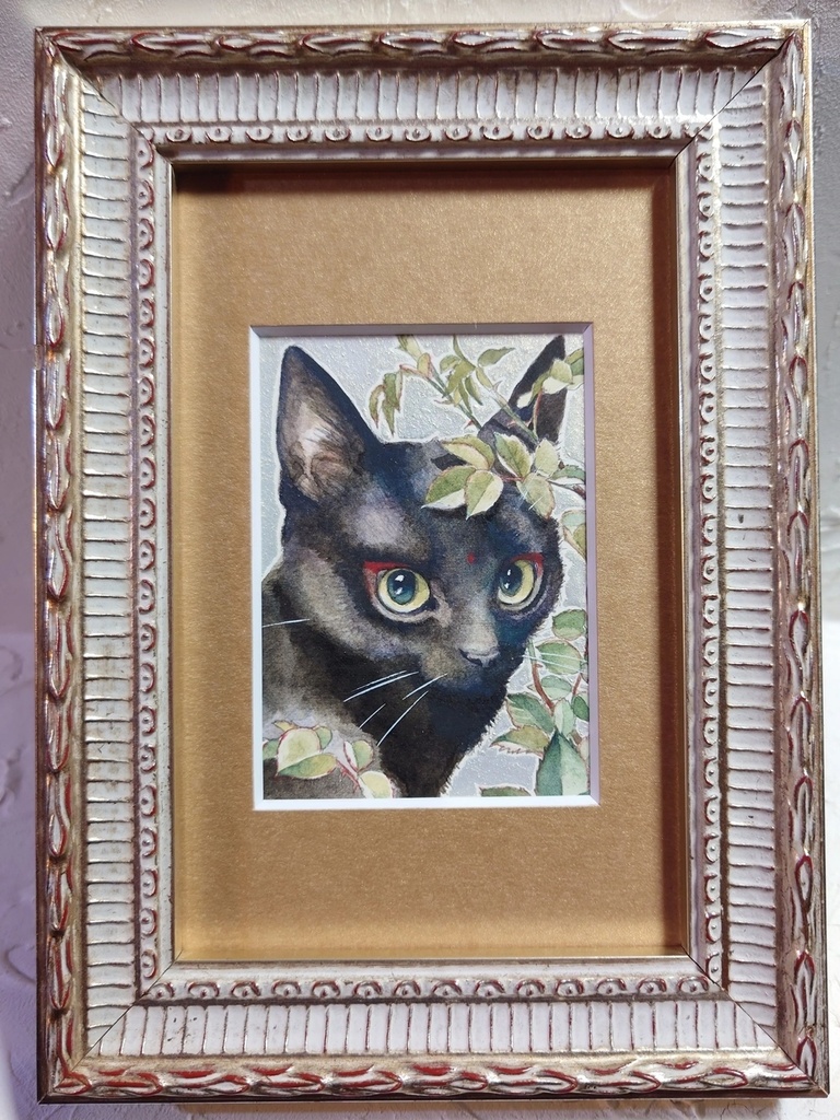 直筆ATC「新梢」