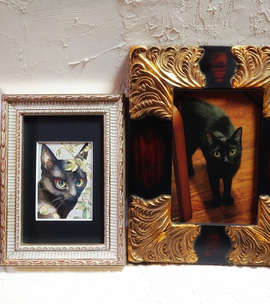 直筆ATC「新梢」