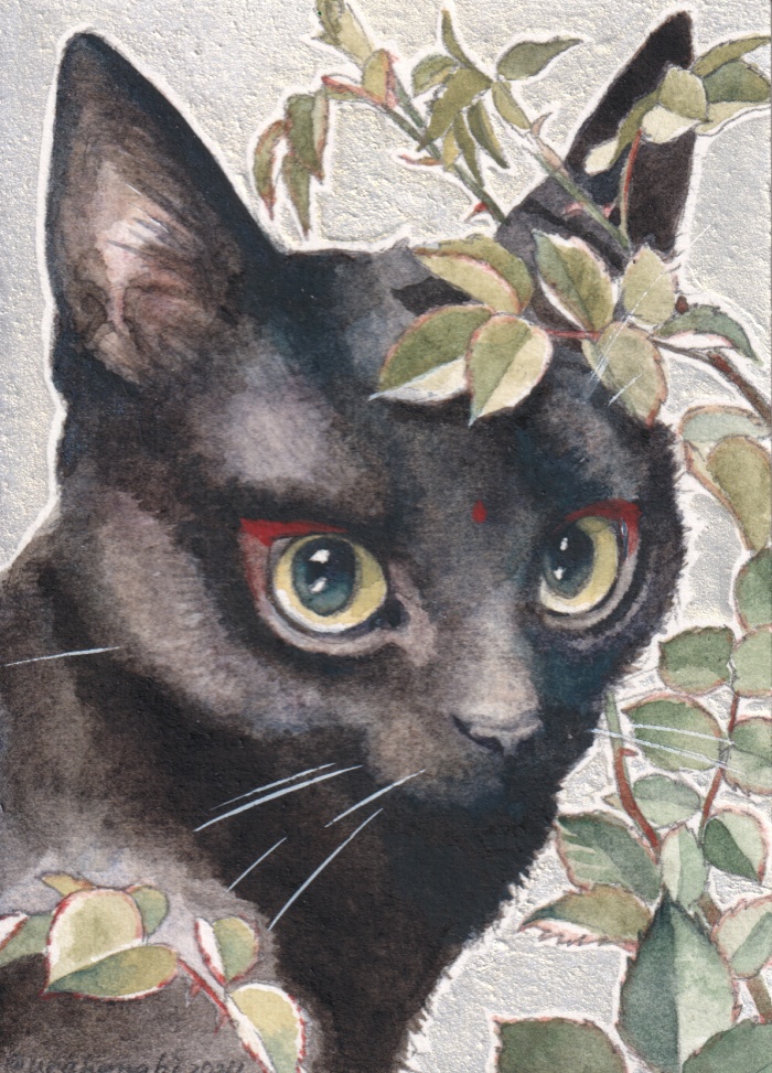 アクリルキーホルダー「新梢」