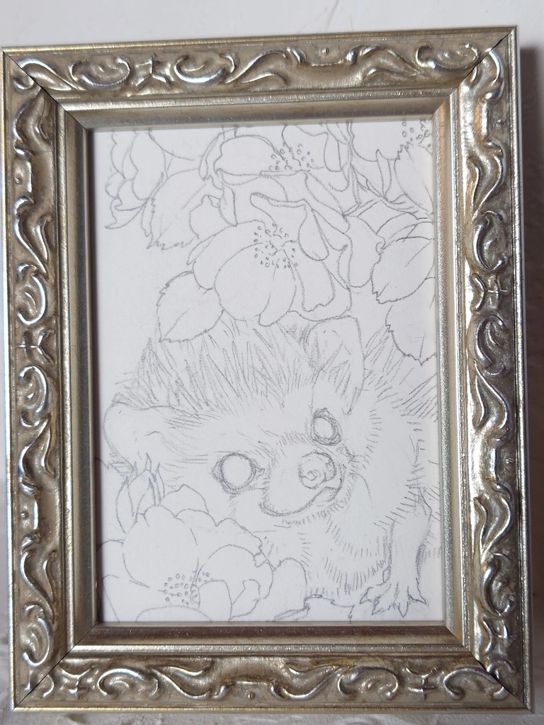 直筆ATC「ラッキーデイ」