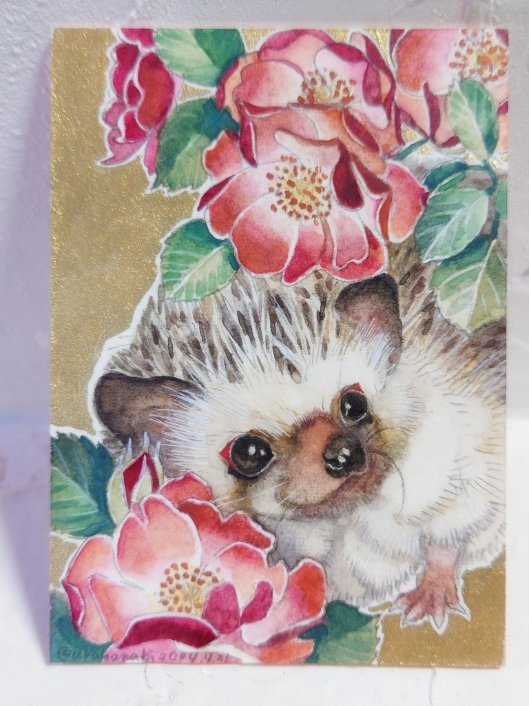 直筆ATC「ラッキーデイ」