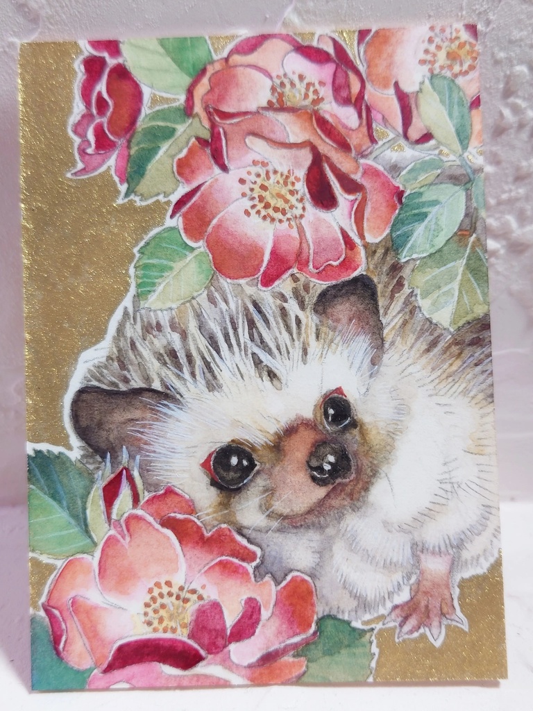 直筆ATC「ラッキーデイ」