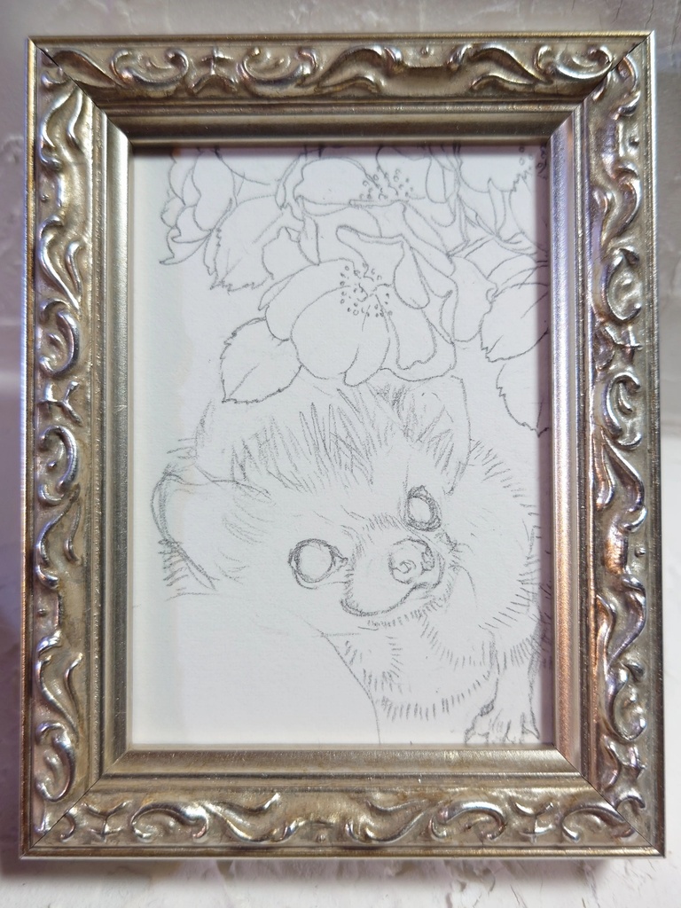 直筆ATC「ラッキーデイ」