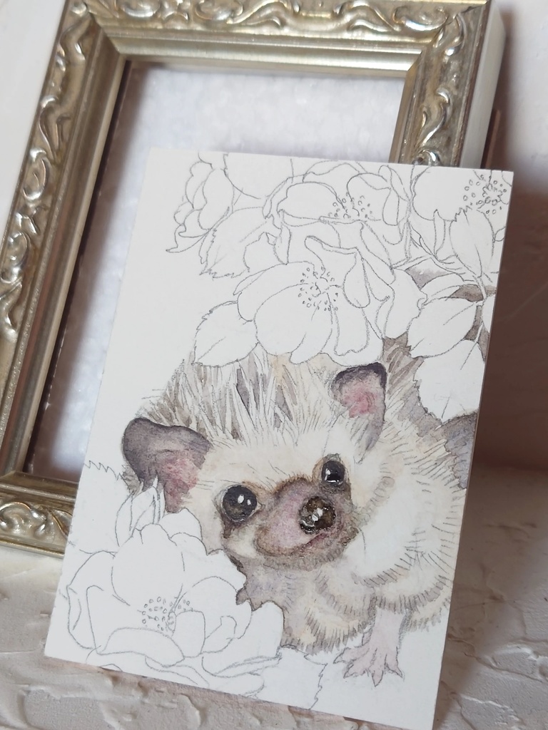 直筆ATC「ラッキーデイ」