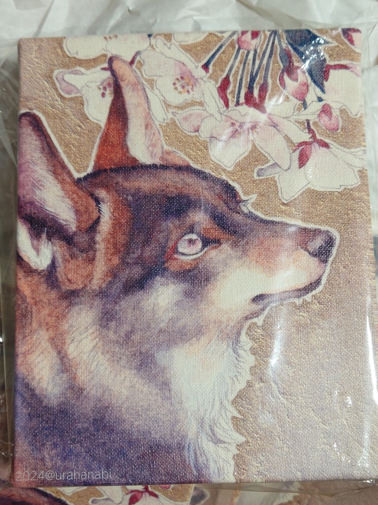 数量限定キャンバスアート「初桜」