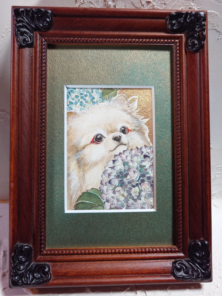 直筆ATC「小鞠」