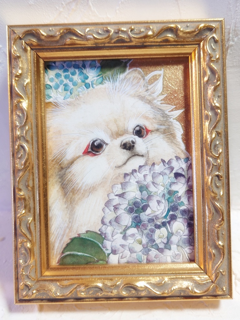 直筆ATC「小鞠」