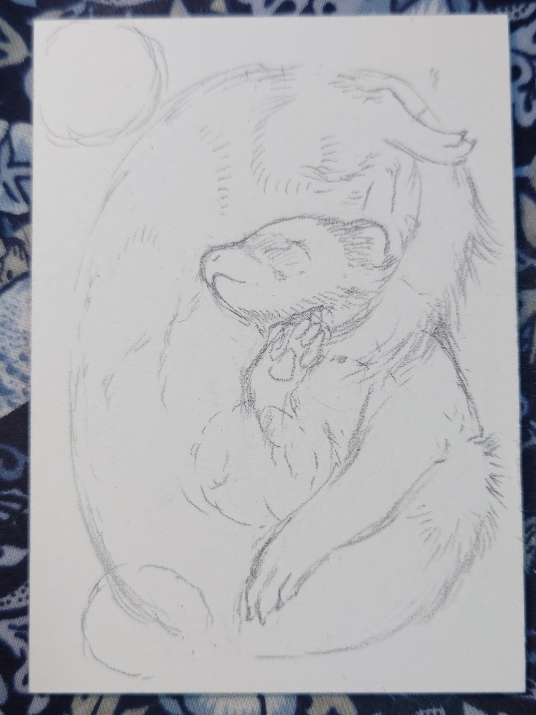 直筆ATC「十花」