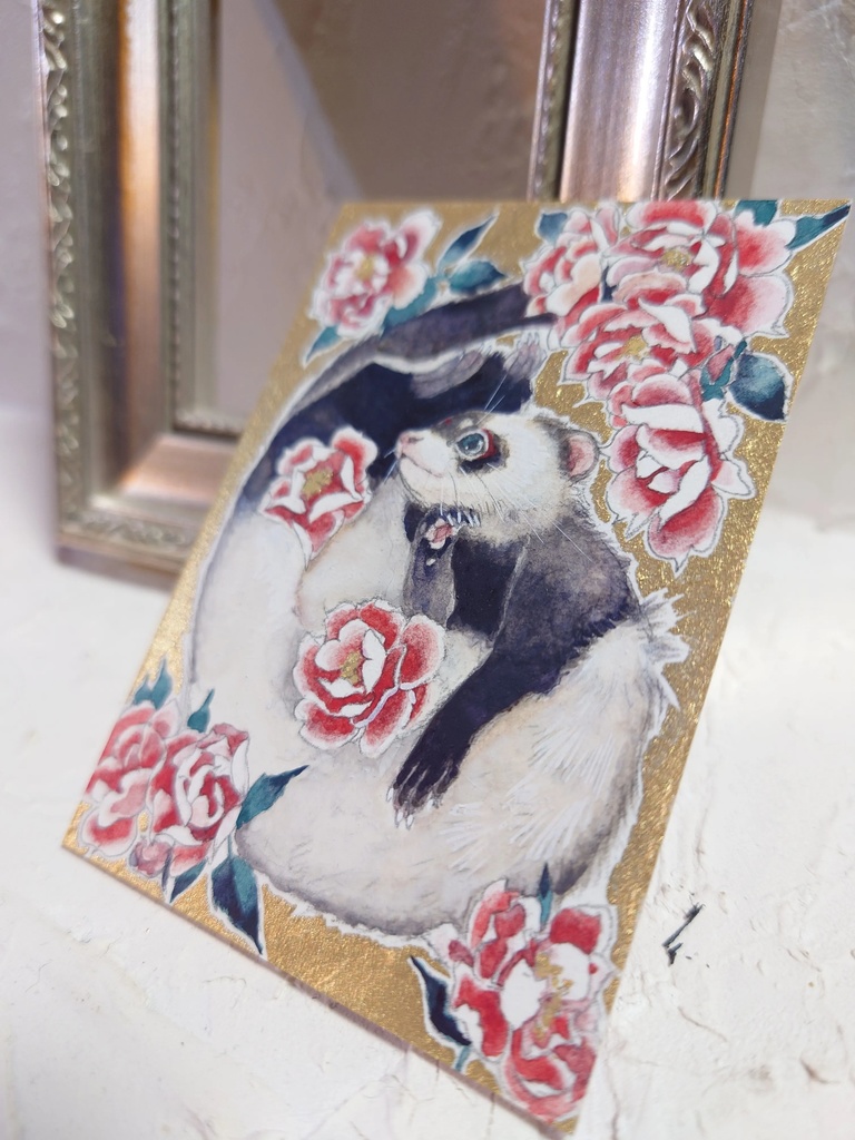 直筆ATC「十花」