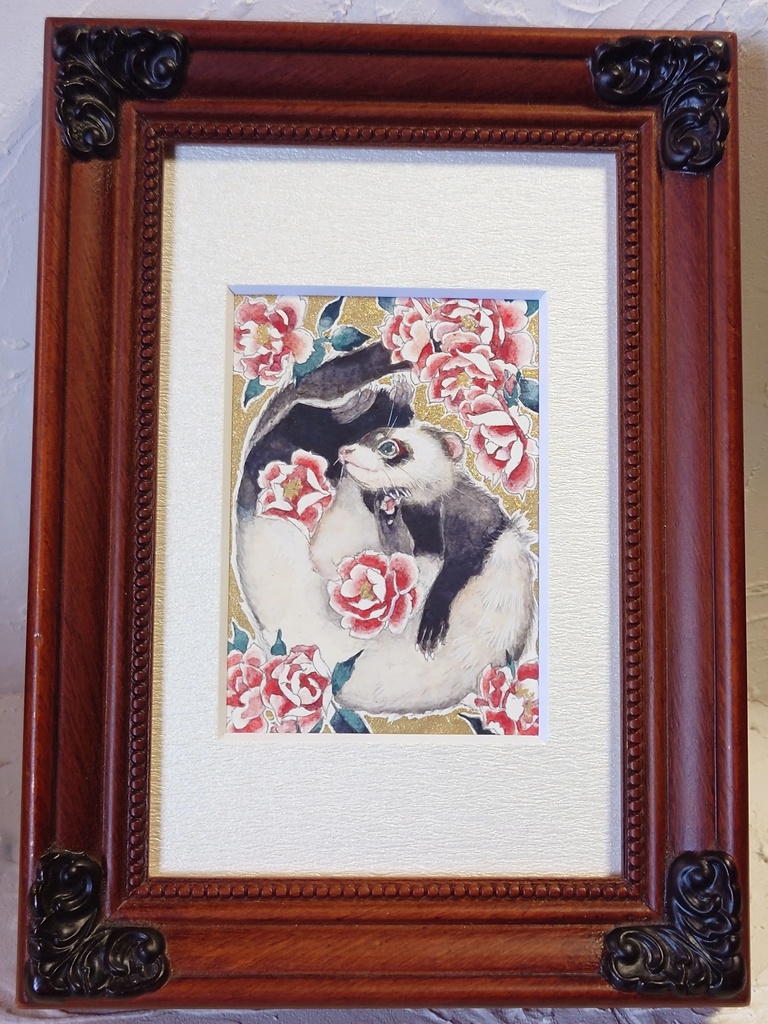 直筆ATC「十花」