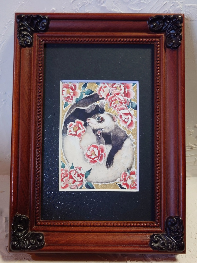 直筆ATC「十花」