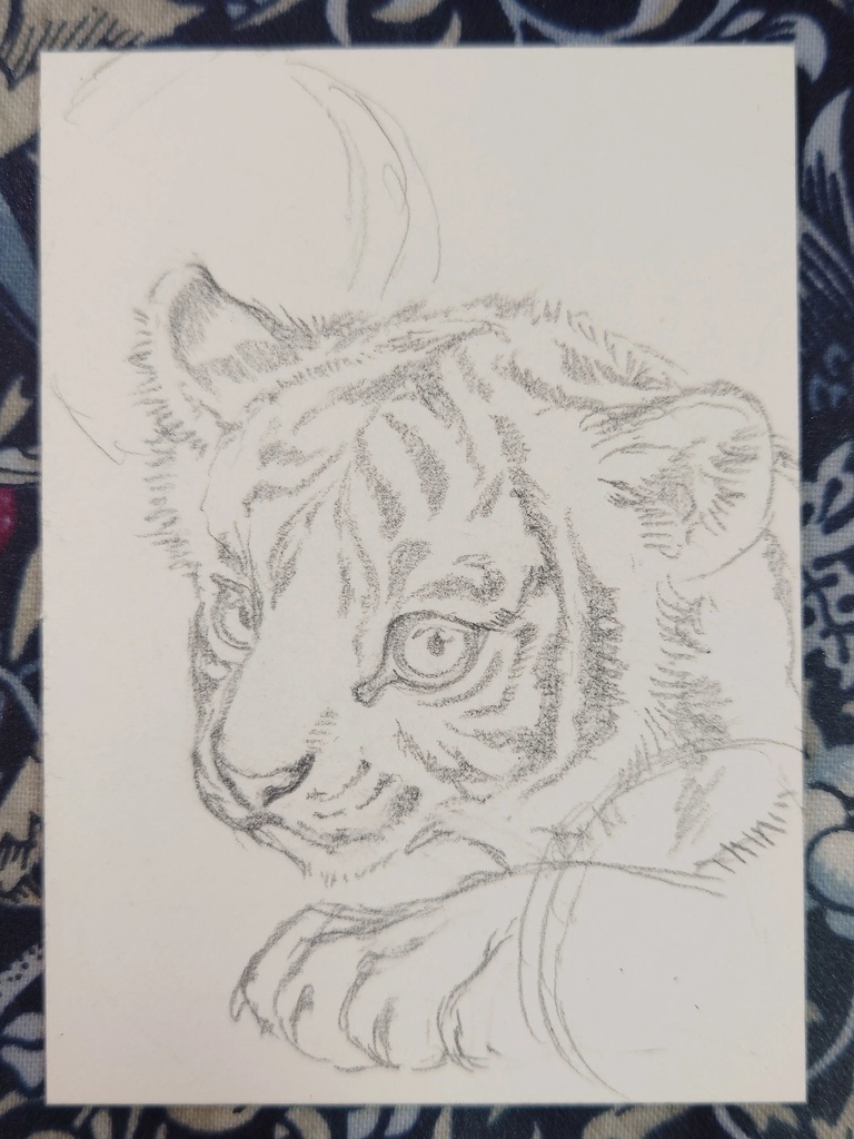 直筆ATC「銀砂にて」