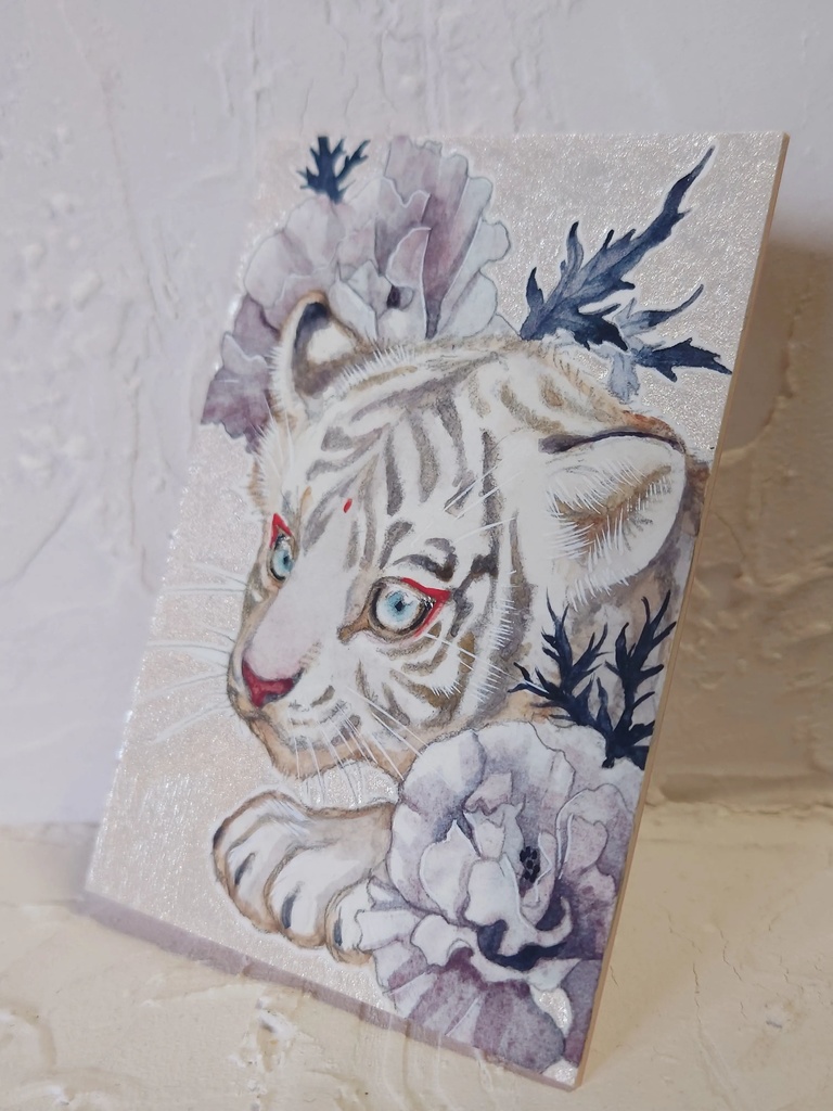 直筆ATC「銀砂にて」