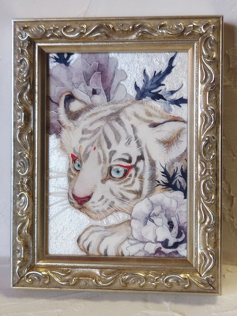 直筆ATC「銀砂にて」