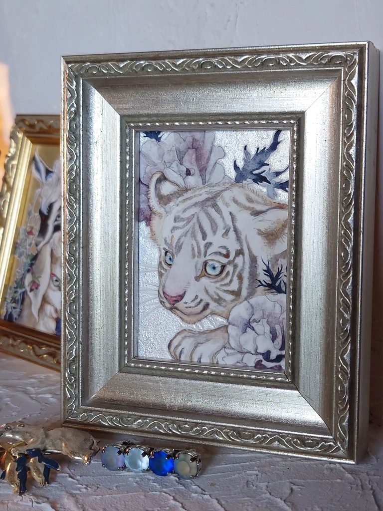 直筆ATC「銀砂にて」