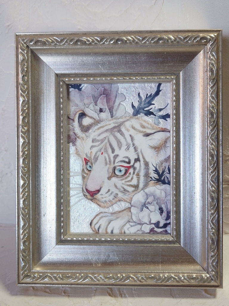 直筆ATC「銀砂にて」