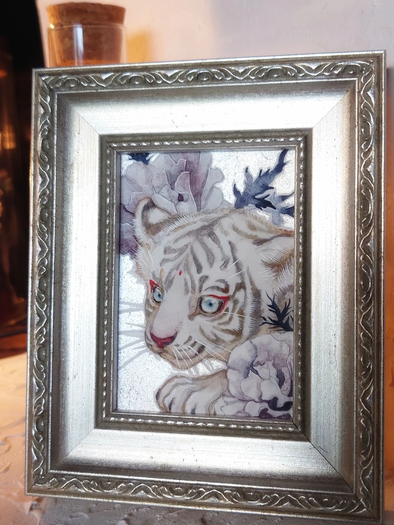 直筆ATC「銀砂にて」