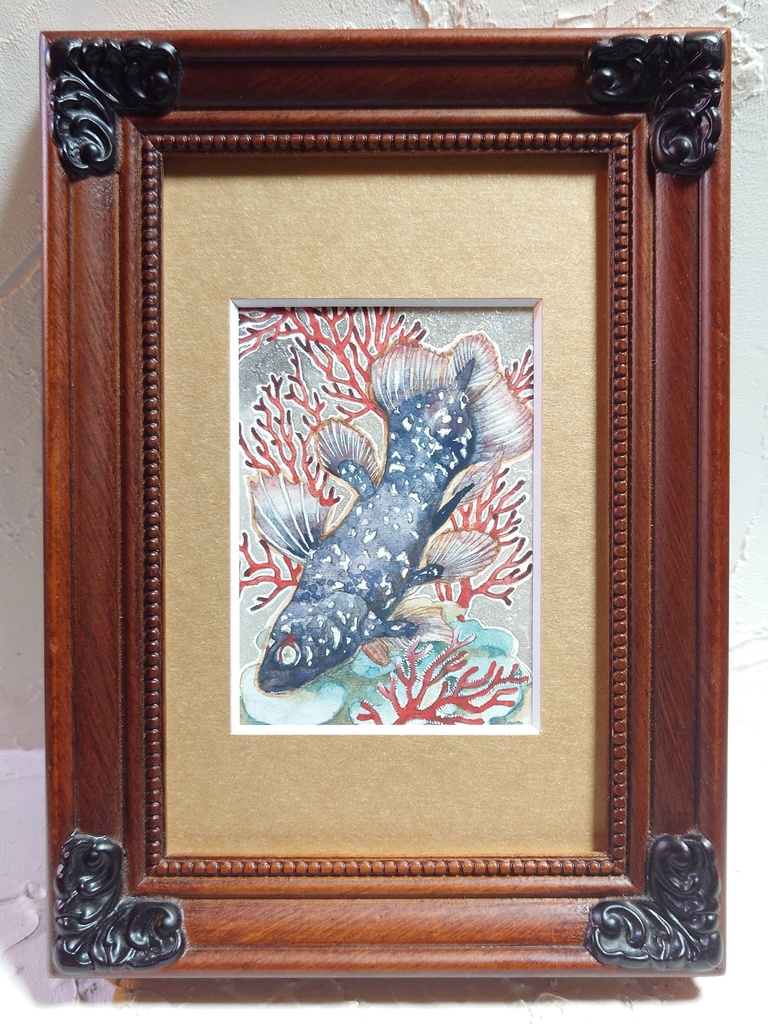 直筆ATC「星祭り」