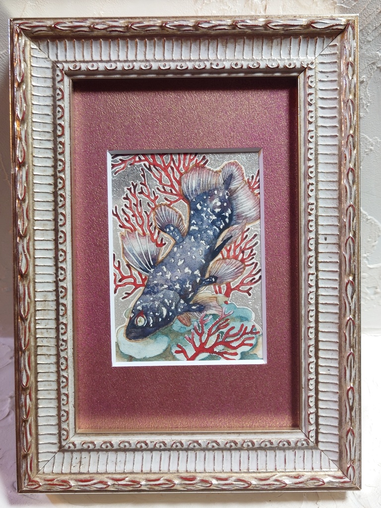 直筆ATC「星祭り」