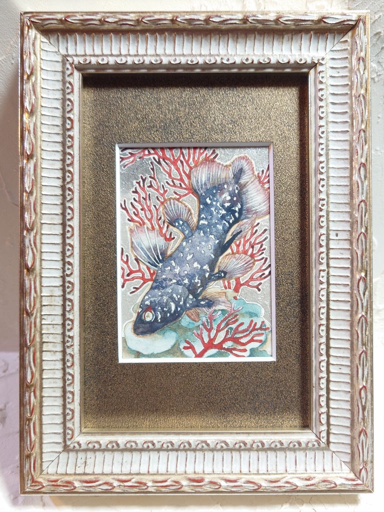 直筆ATC「星祭り」