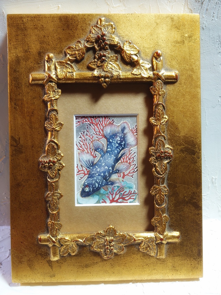 直筆ATC「星祭り」