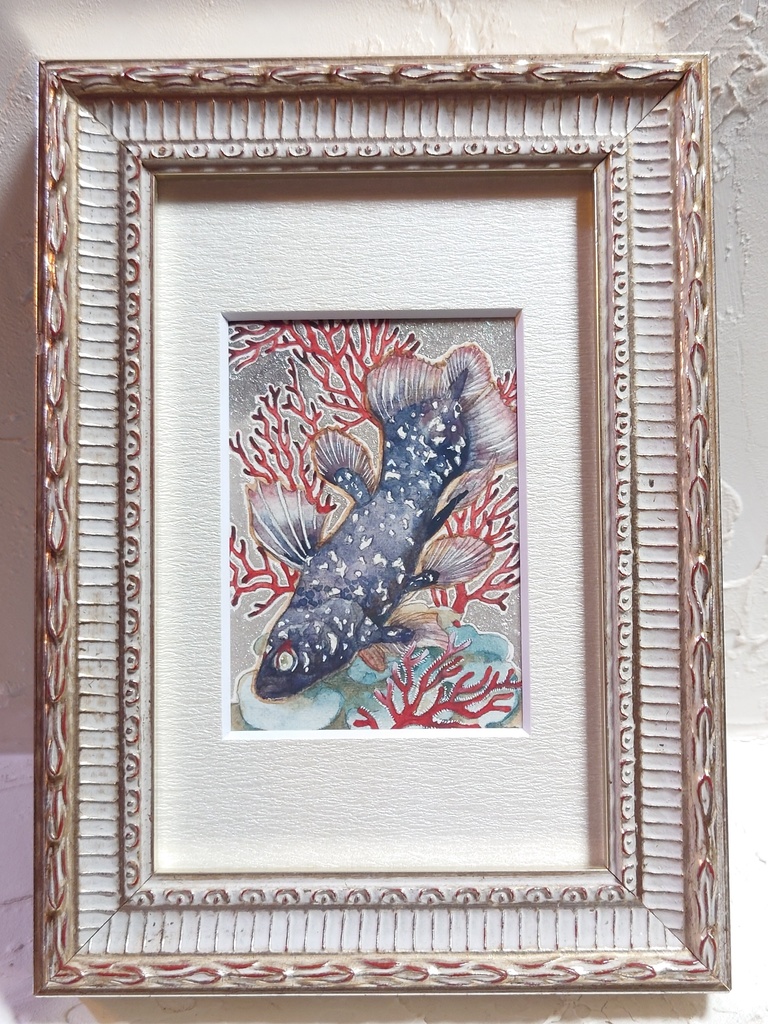 直筆ATC「星祭り」