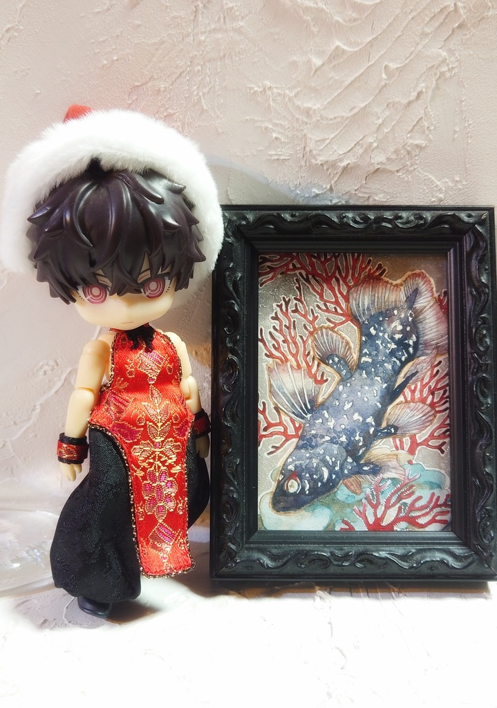 直筆ATC「星祭り」