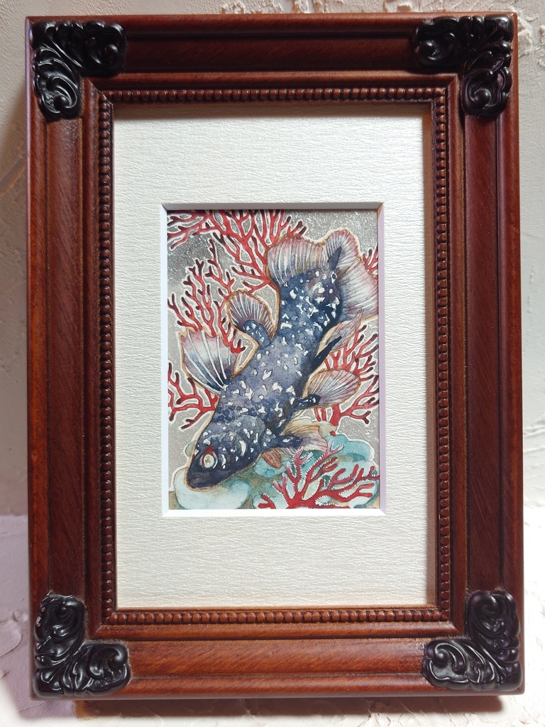 直筆ATC「星祭り」