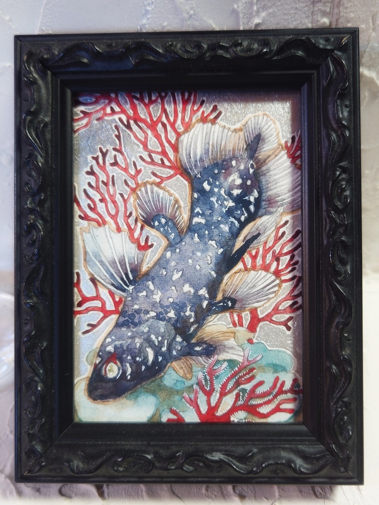 直筆ATC「星祭り」