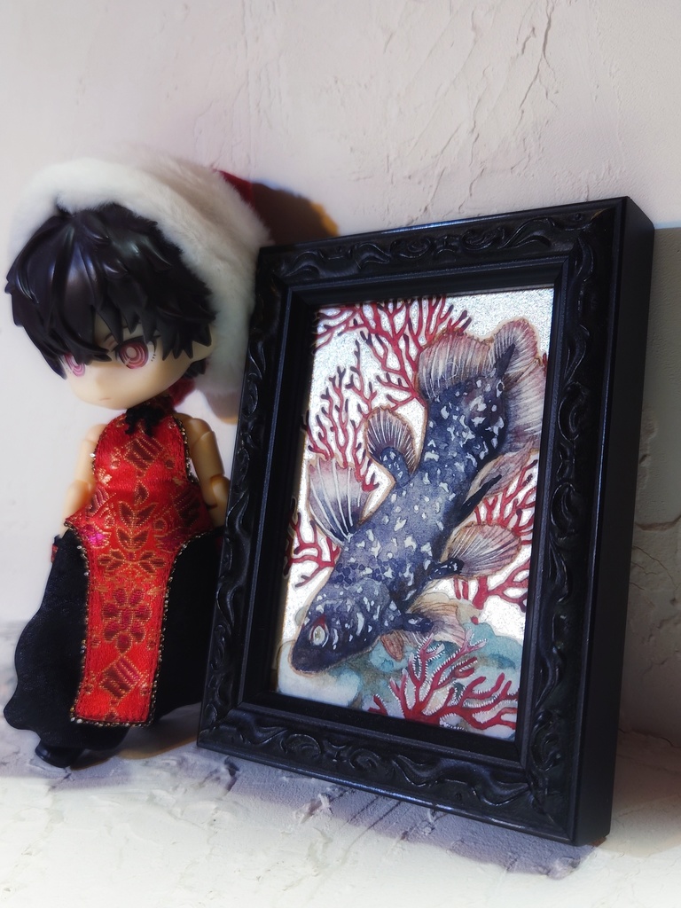 直筆ATC「星祭り」