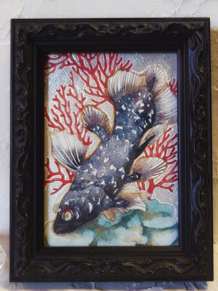 直筆ATC「星祭り」