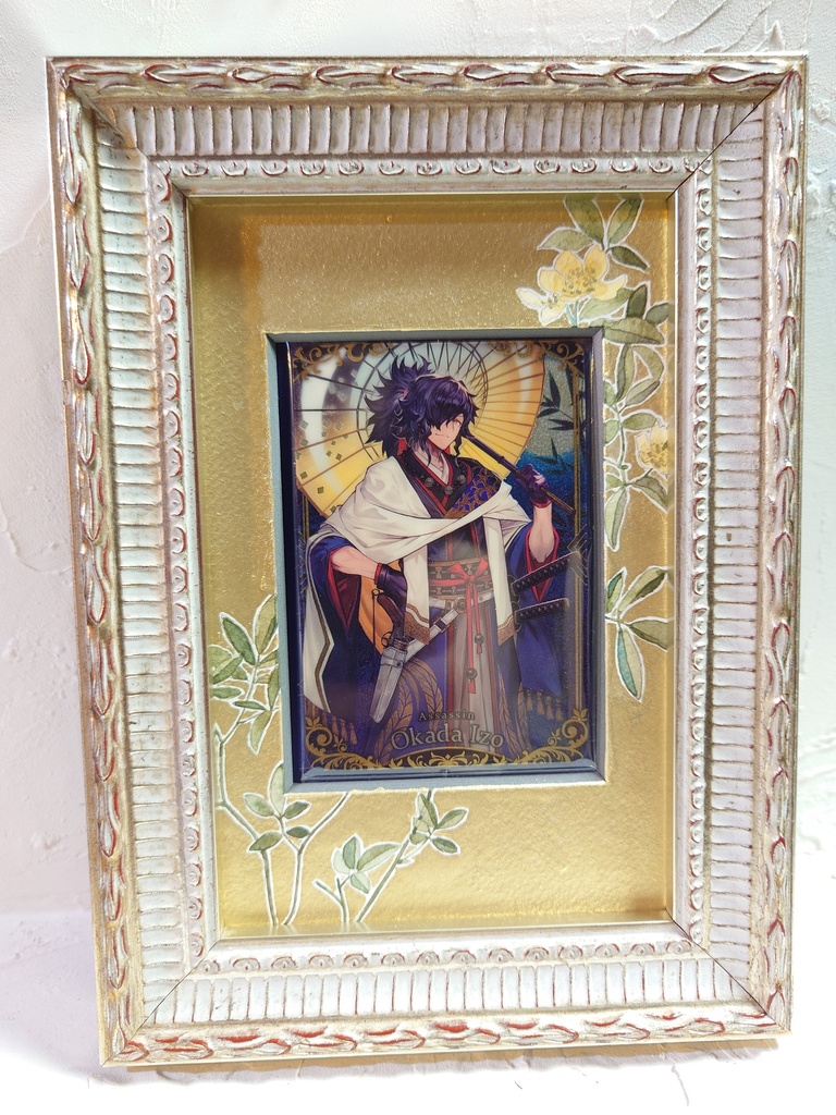 直筆イラストマット07「木香薔薇」