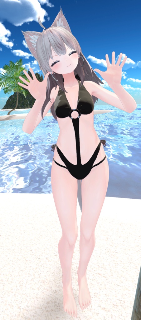 モノニキ水着【桔梗対応】【しなの対応】