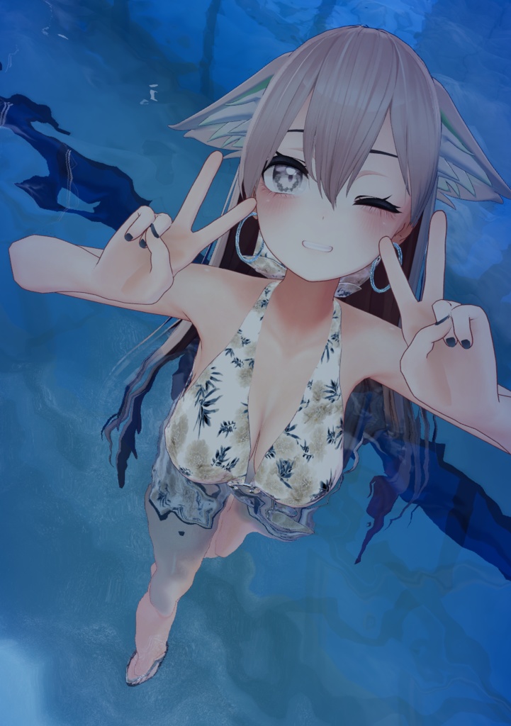 モノニキ水着【桔梗対応】【しなの対応】