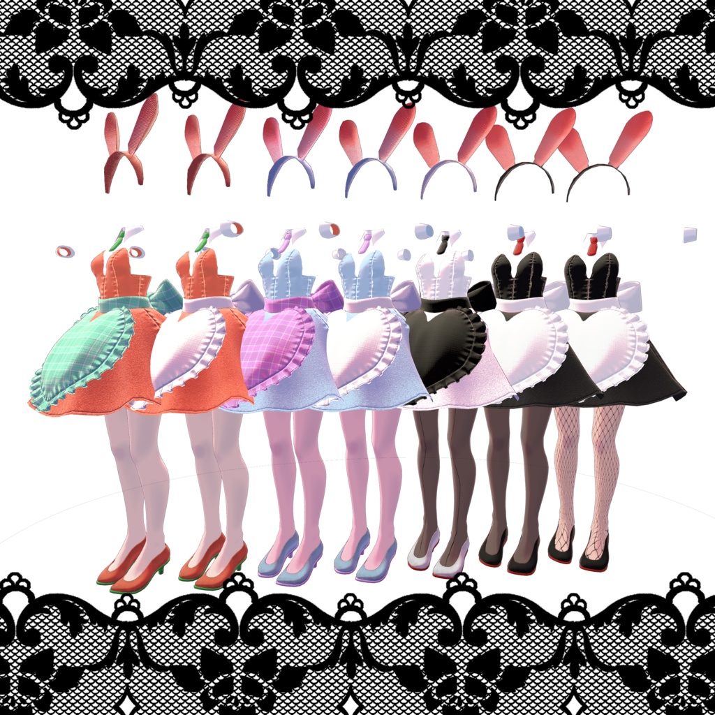 バニーメイド【桔梗対応】【しなの対応】